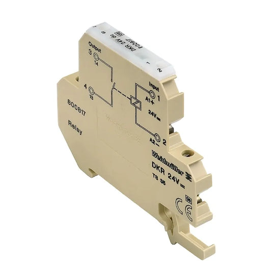 DKR 35 24VDC 1A Relé EMC tipo clema 24VCD 1CO 1NA1NC 500mA 100V