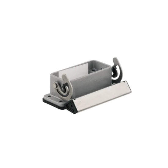HDC 10A ALU Base abierta para insertos de 10P 1Gancho Grupo 2 IP65