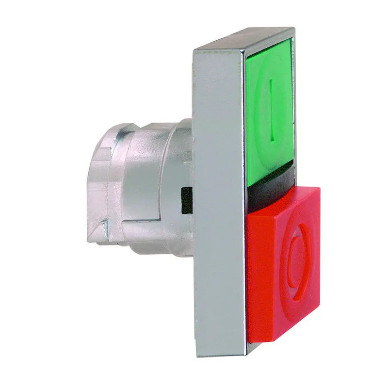 BOTON DOBLE TECLA ROJO-VERDE TD2