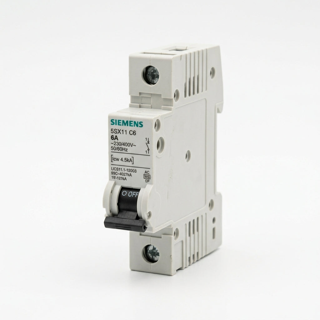 SIEMENS 5SX11 C6 DISYUNTOR O INTERRUPTOR TERMOMAGNETICO
