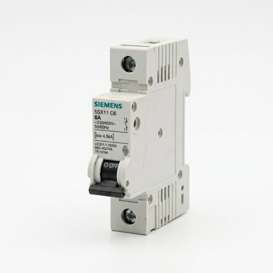 SIEMENS 5SX11 C6 DISYUNTOR O INTERRUPTOR TERMOMAGNETICO