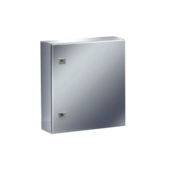 AE Gabinete mural de acero inoxidable AISI304 1P 500Hx400Wx210Dmm IP66 NEMA 4X