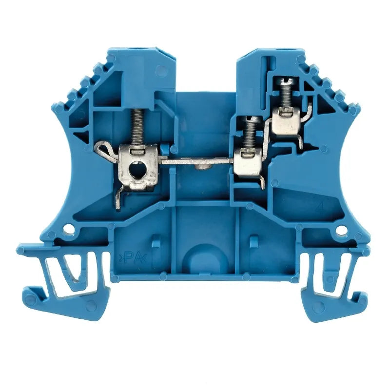 WDU 2.5/1.5/ZR BL Clema conexión doble-derecha azul 2.5/1.5mm² 26-14AWG 20A 800V