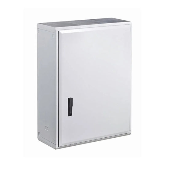 GLASS Gabinete mural de poliester Sin placa 1P 1000Hx750Wx300Dmm RAL7035 IP66