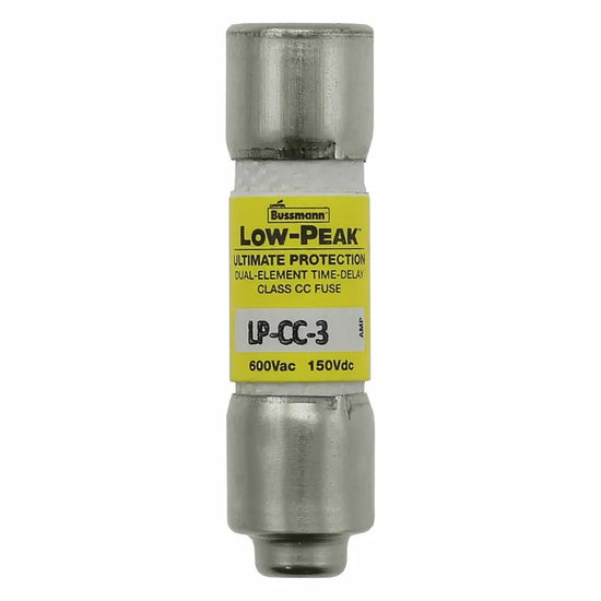 LOW PEAK FUSIBLE ACCION RETARDADA CLASE CC 10X38MM 3A 600VCA 200KA