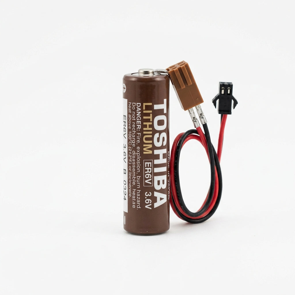 TOSHIBA ER6V/3.6V BROWN CONNECTOR