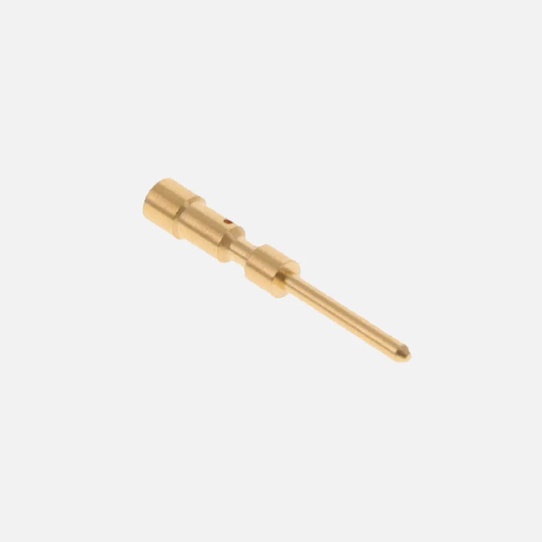 SAI-M23-KSC-0.08/0.56 Pin macho de latón 0.08-0.56 mm² 26-20AWG 50pzs