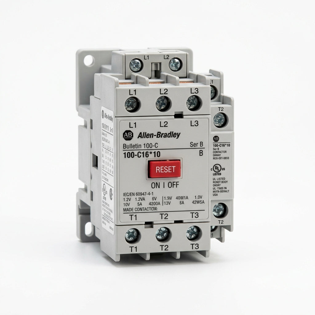 Allen Bradley 100-c16*10 Ser B contactor trifásico