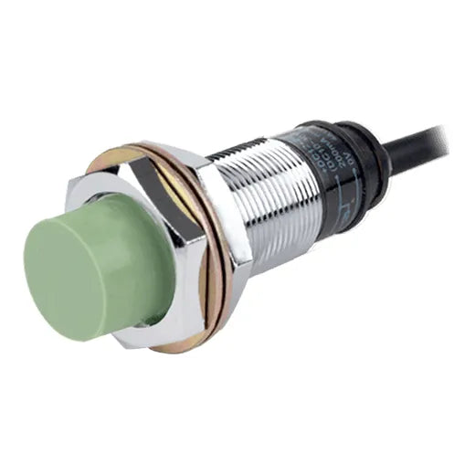 PR18-8DN2 Sensor inductivo M18 Sensado 8mm No rasante 3 hilos 24VCD NPN NC IP67