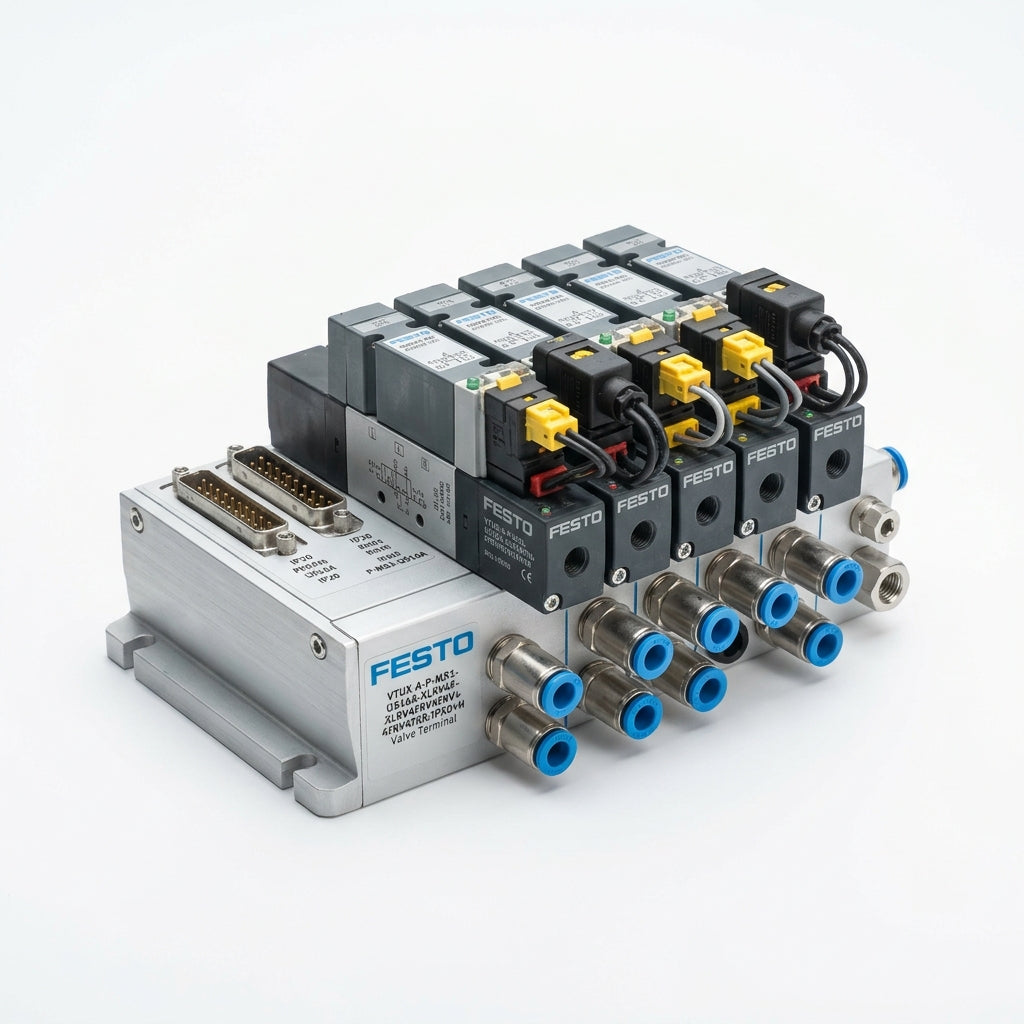 FESTO VTUX-A-P-MS1-US16A-XLRV4FRV4FRV4FRV4FXR-IPX0+H