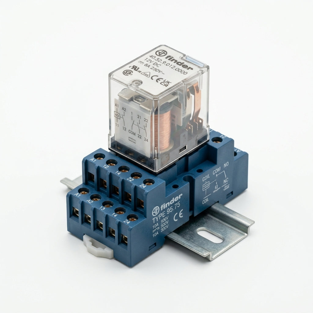Finder 40.52 Type 95.75 BASE PARA RELÉ