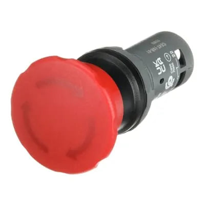 CE4T-10R-01 PARO DE EMERGENCIA HONGO 40MM 1NONC GIRAR DESENCLAVAR 24V-300V