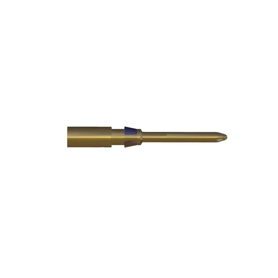 HDC-C-HD-SM2.5AU Pin macho para crimpar 2.5mm² 14AWG 10A Oro 100pzs