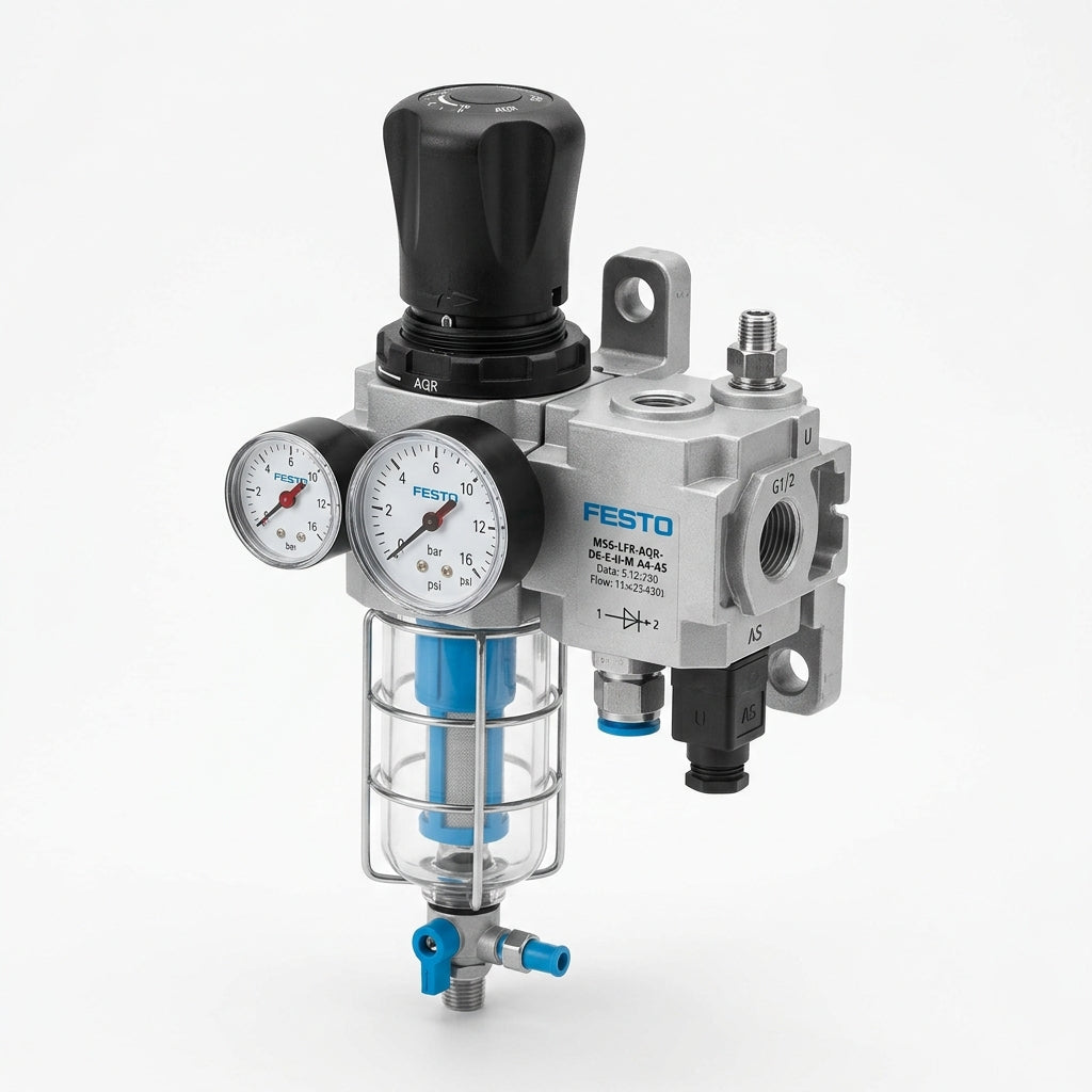 FESTO MS6-LFR-AQR-D6-E-U-M-A4-AS