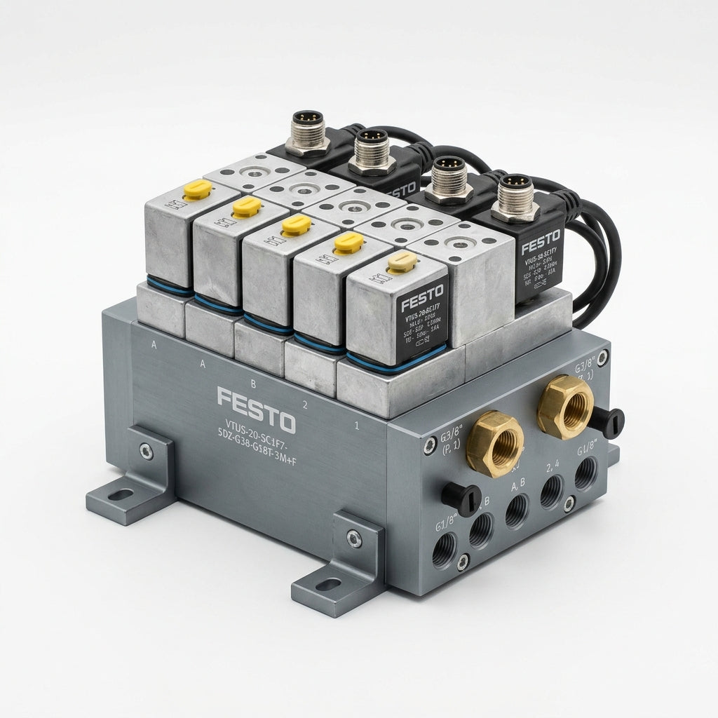 FESTO VTUS-20-SC1F7-5DZ-G38-G18T-3M+F
