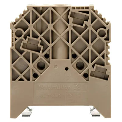 WEW 35/1 Tope final para montarse en Riel DIN TS 35 Color beige