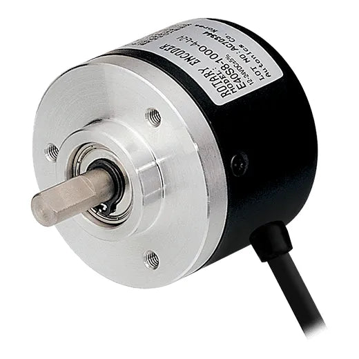 E40S6-100-6-L-24 Encoder 40mm incremental Ø6mm 100PPR 6PH Line Driver 24VCD