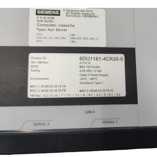 Siemens 6du1161-4cr20-0