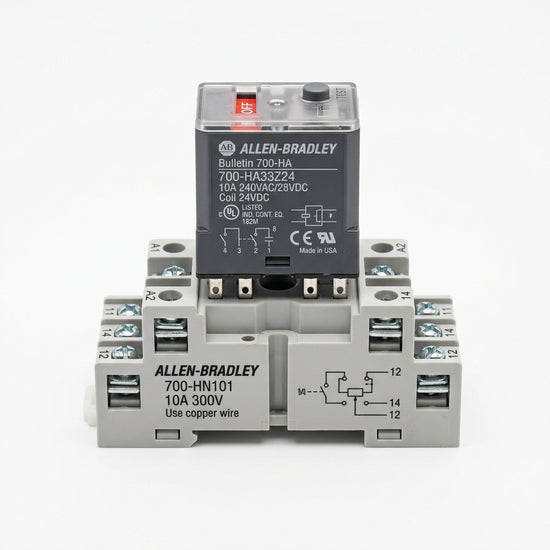 ALLEN BRADLEY 700-HA33Z24+700-HN101 relé de propósito general