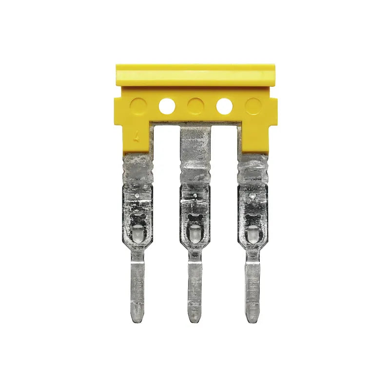 ZQV 2.5N/3 GE Puente enchufable amarillo de 3 polos para la Serie-A de 2.5 mm²