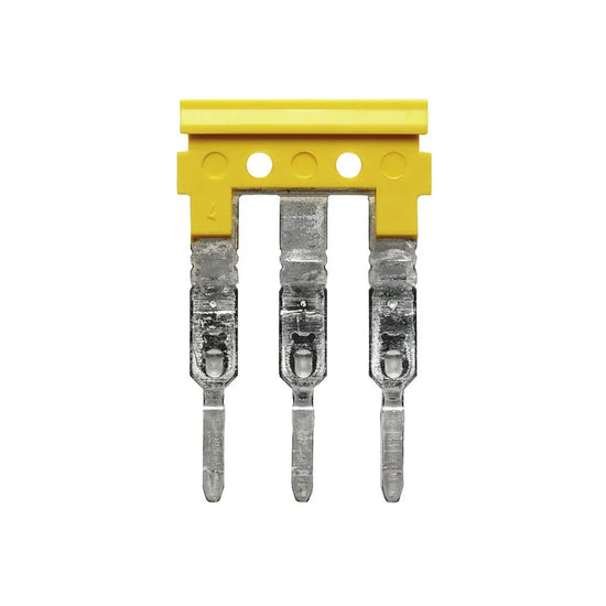 ZQV 2.5N/3 GE Puente enchufable amarillo de 3 polos para la Serie-A de 2.5 mm²