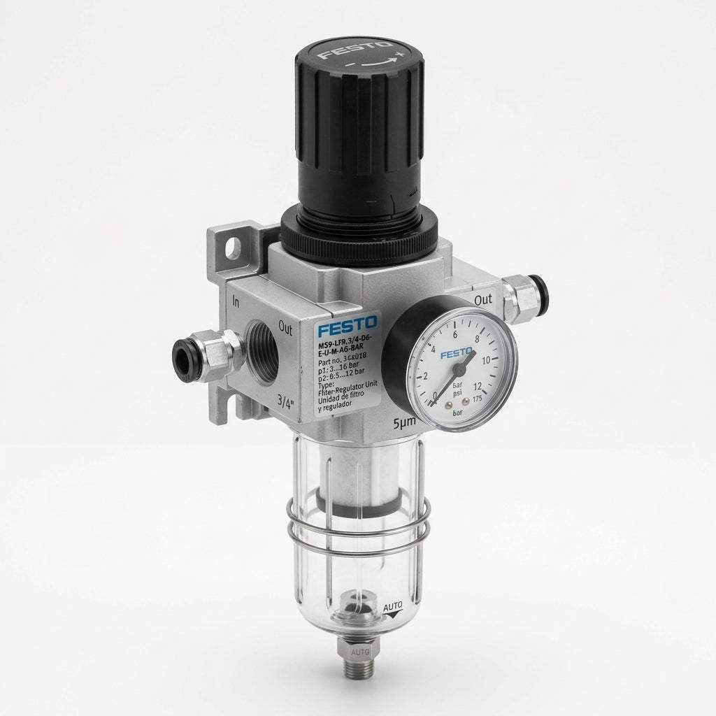 FESTO MS9-LFR-3/4-D6-E-U-M-AG-BAR