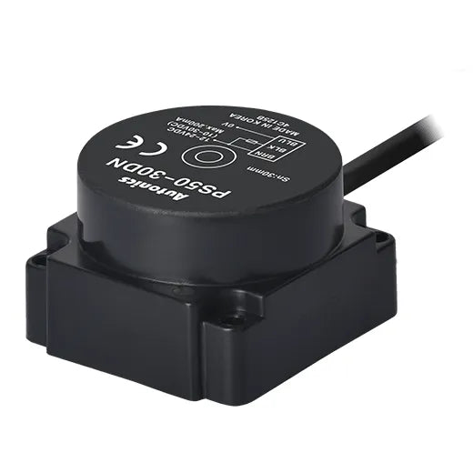 PS50-30DN Sensor inductivo rectangular 50mm SN 30mm 3H 24VCD NPN NA D/frontal