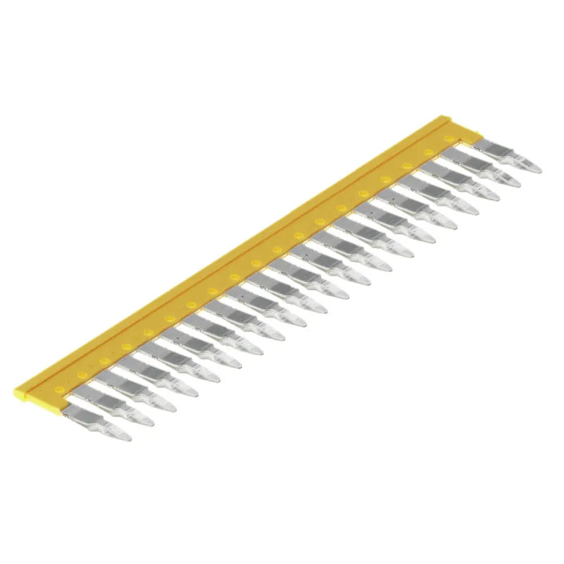 ZQV 4N/20 GE Puente enchufable amarillo de 20 polos para WDU/ZDU/ZDK… de 4 mm²