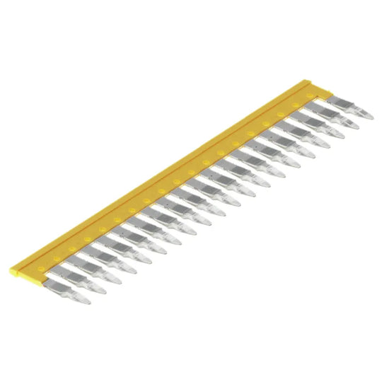 ZQV 4N/20 GE Puente enchufable amarillo de 20 polos para WDU/ZDU/ZDK… de 4 mm²