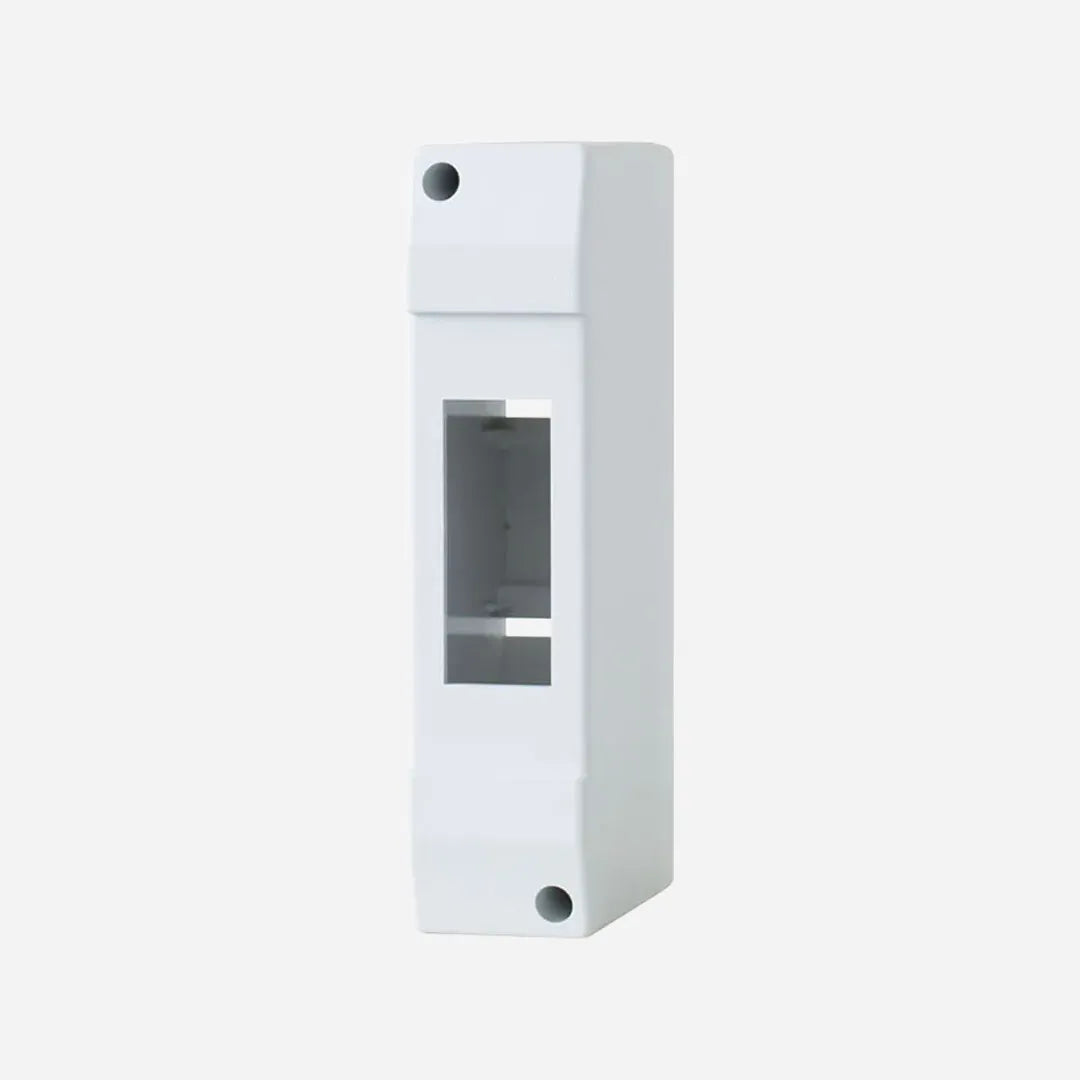 Caja de dist. p/sobreponer 1M 34mmHX130mmWX60mmD Poliestireno IP30