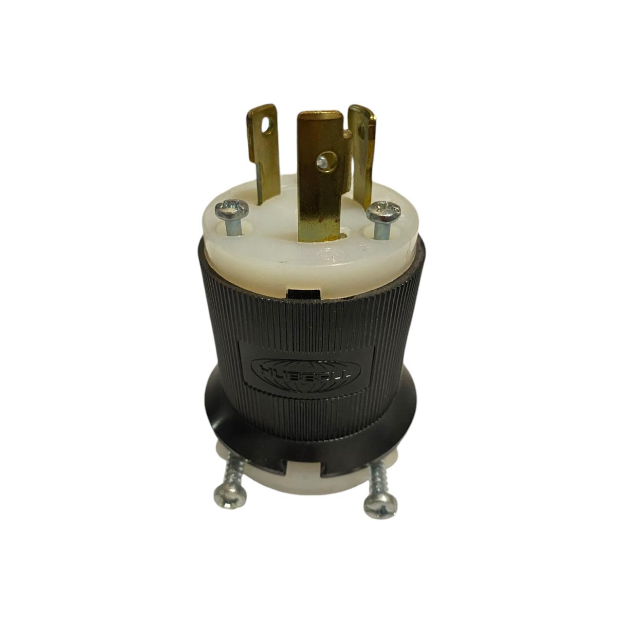 Hubbell HBL2621 enchufe de bloqueo