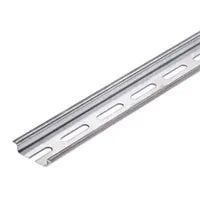 TS 35X7.5/LL 2M/ST/SZ Riel DIN perforado 35Bx7.5Hmm 2 metros Acero galvanizado y