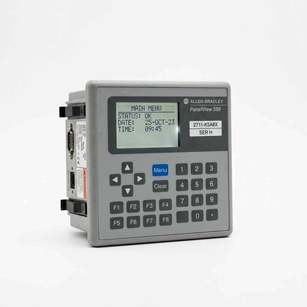 ALLEN BRADLEY 2711-k5a8x SER H CON DETALLE