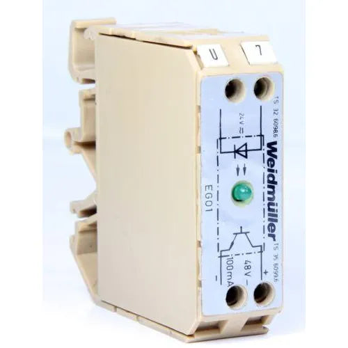 EGO 1, 24 V Optoacoplador 20mA Input 24VCD Output 5-48VCD