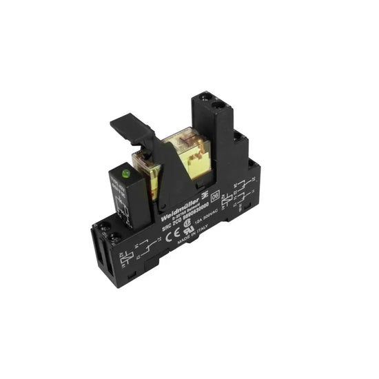 RCLKIT 24VDC 2CO LED GN Interfaz relé RCL+Base+LED 24VCD 2CO 2NA2NC AgNi 8A 250V