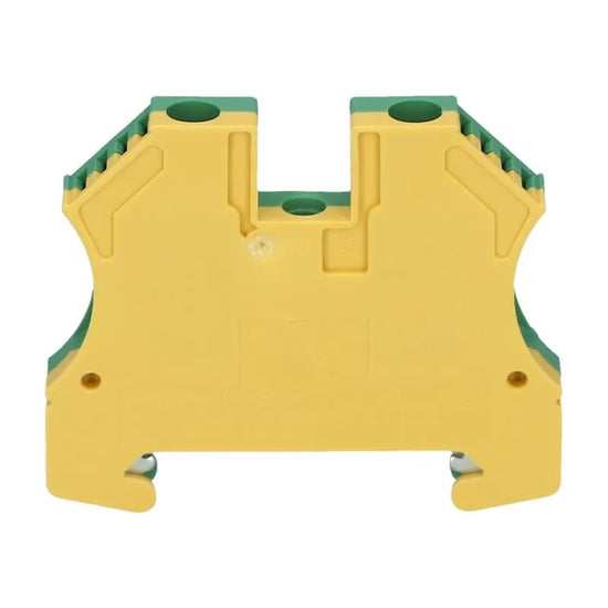 WPE 6 Clema para tierra 6mm² 22-8AWG 800VCA Verde-Amarillo
