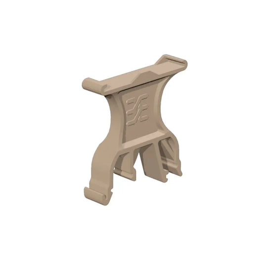 SCHT 5 S V0 Porta etiqueta delgada para riel DIN 44.5Hx9.5Wmm Beige 20Pz