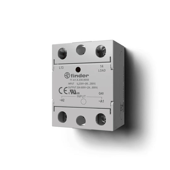 SSR monofásico 100A Input 230VCA Output 60VCA Cruce por cero salida tipo relay