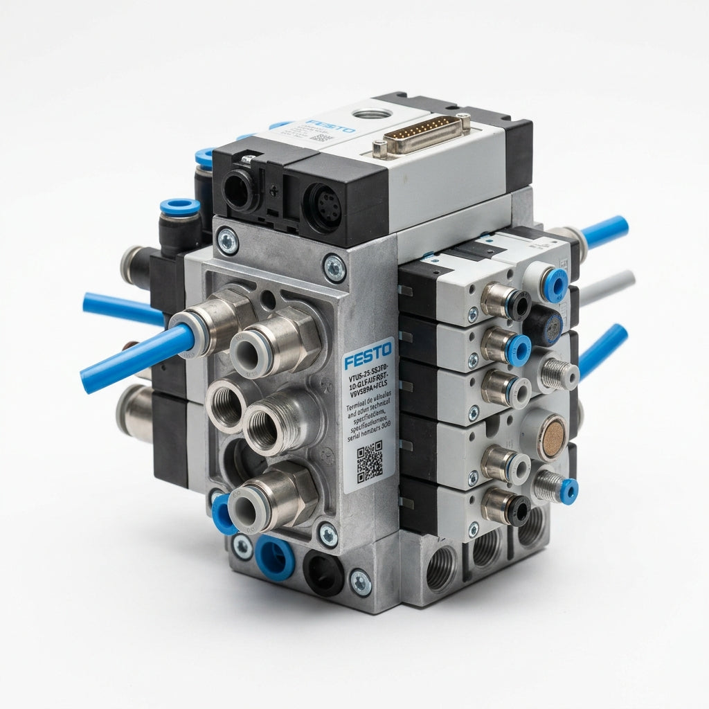 FESTO VTUS-25-SB2F8-1D-Q12-U5-Q8T-VSVSB9A+FCL5