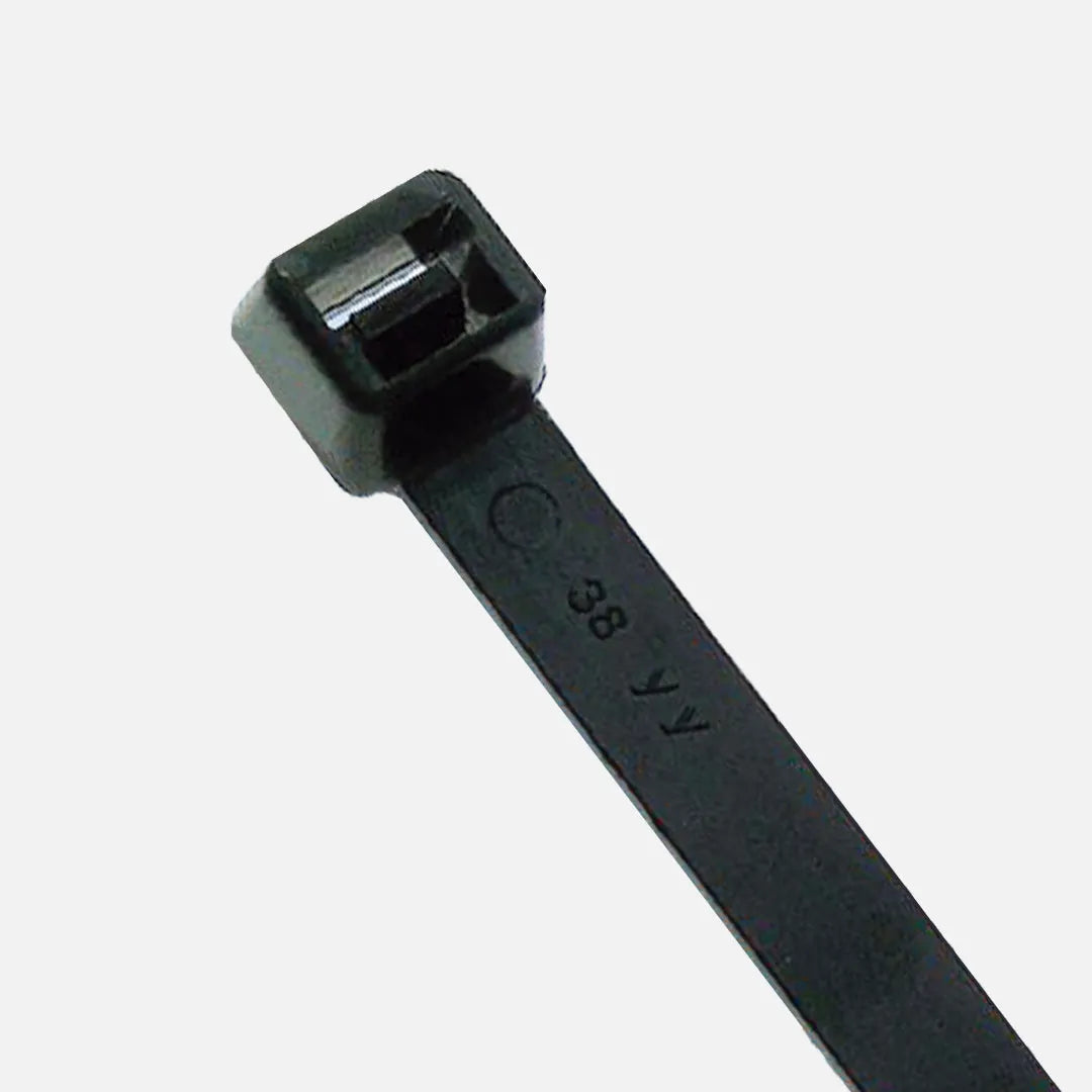 Cinchos sujetacables de nailon 7.5Wx370Lmm 100Pz Negro