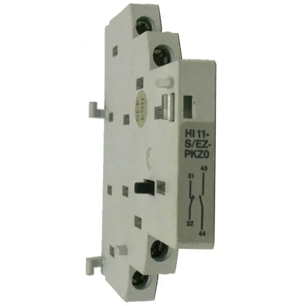 HI11-S/EZ-PKZ-2 Contacto auxiliar para guardamotor 1NA+1NC montaje lateral.