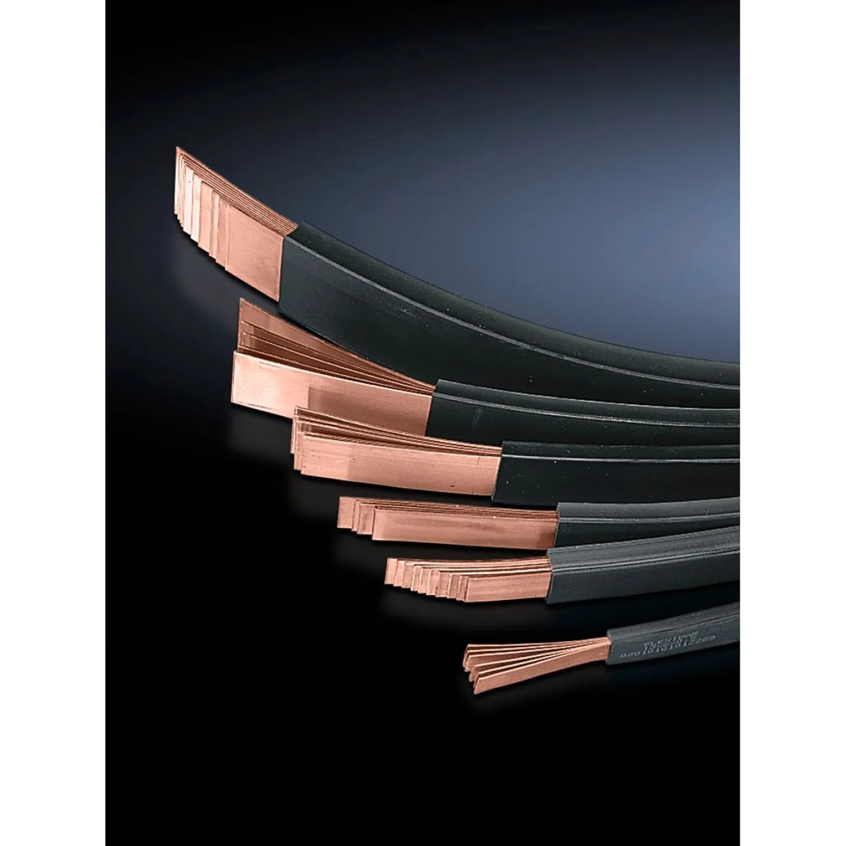 SV Pletinas flexibles de E-Cu F20 415A 6 láminas 15.5×0.8mm 2000Lmm