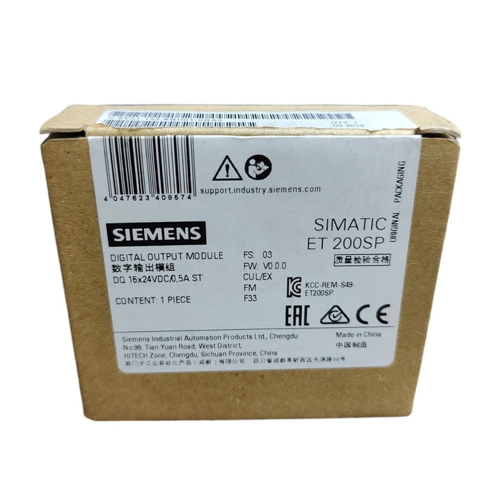 Siemens 6ES7 132-6BH01-0BA0 módulo de salida digital