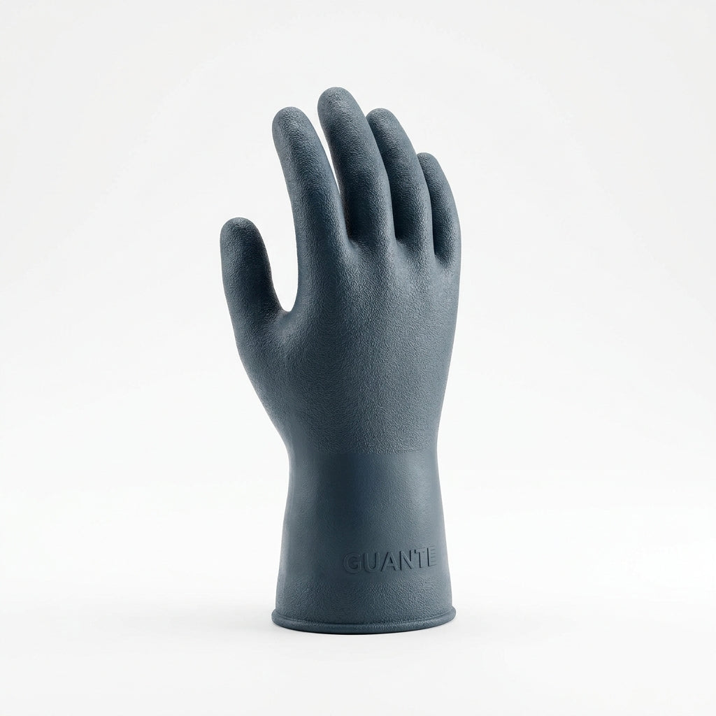 BIND SF-1339 Par Guante de nylon negro con recubrimiento nitilo laminado
