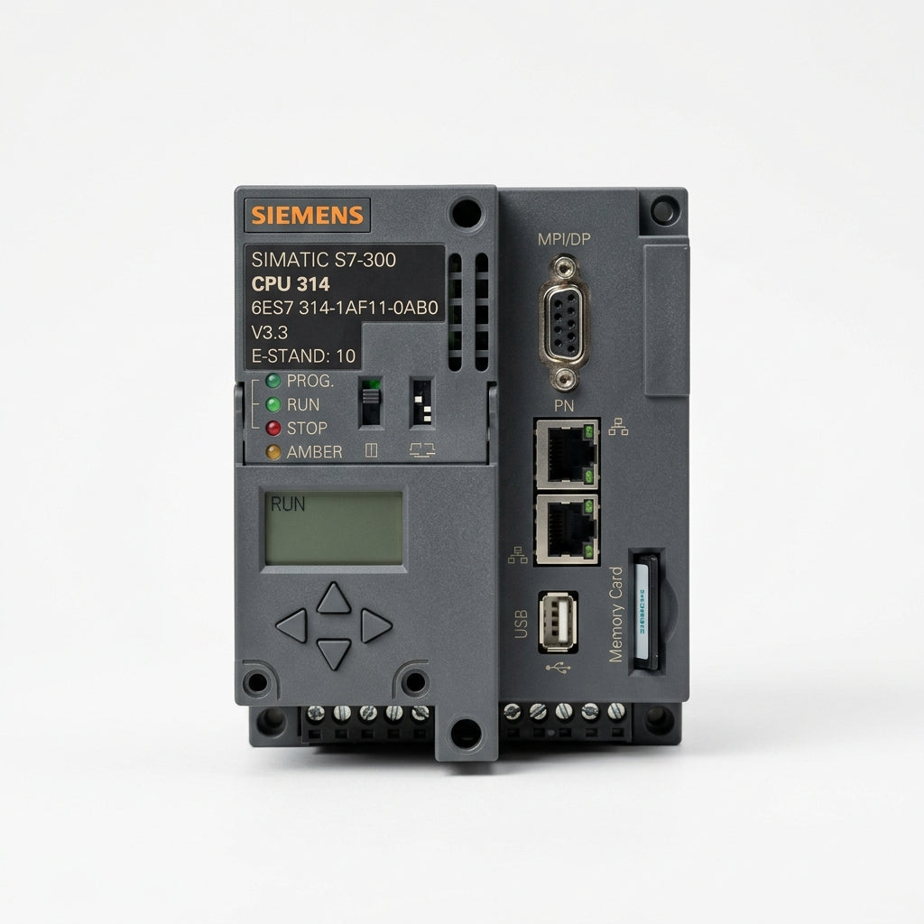 SIEMENS 6ES7 314-1AF11-0AB0 ES UNA CPU CON DETALLE