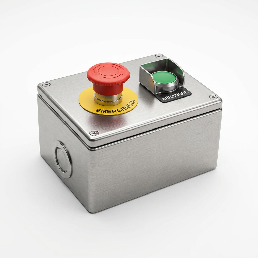 BIND ABB MPD1-11B Bot?n doble rojo-verde no ilum. rasante agregar holder contactos Serie Modular