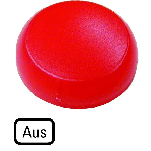 M22-XL-R-D5 RMQ-Titan Lente para luz piloto Diseño-Plano color Rojo -AUS-
