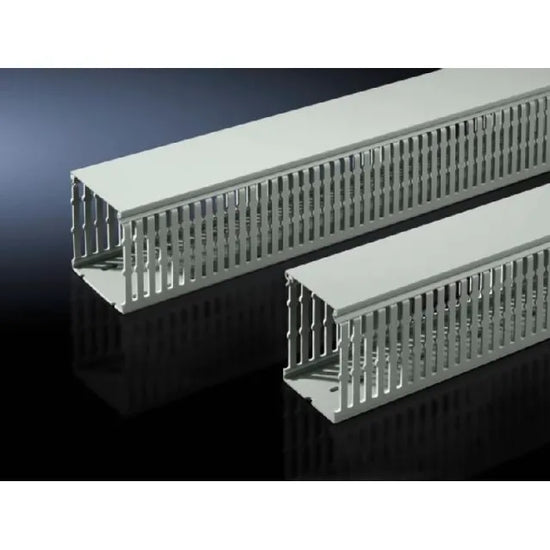 TS Canaleta de PVC RAL 7030 2000Lmm 80Wx80Dmm