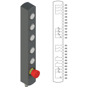 Pizzato BN AC6ZA06