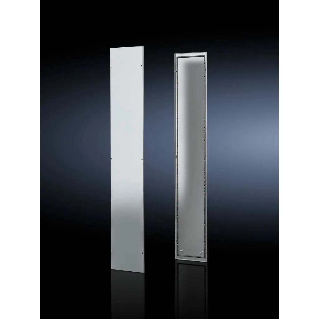 TS Laterales atornillables de chapa de acero 2000Hx400Dmm 2 piezas RAL 7035